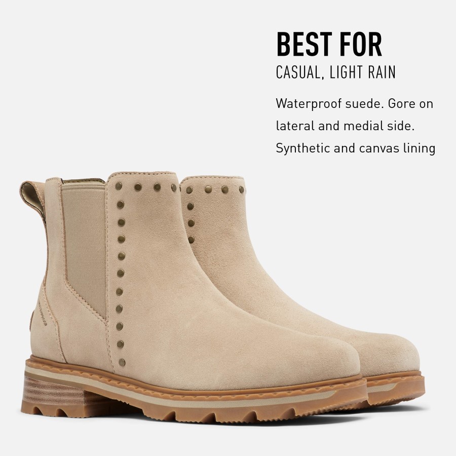 Women's 1915351 Sneaker Sandy Tan Sorel Australia