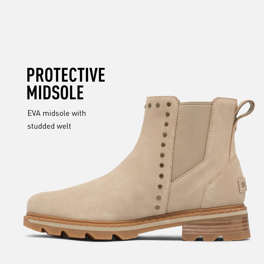 Women's 1915351 Sneaker Sandy Tan Sorel Australia