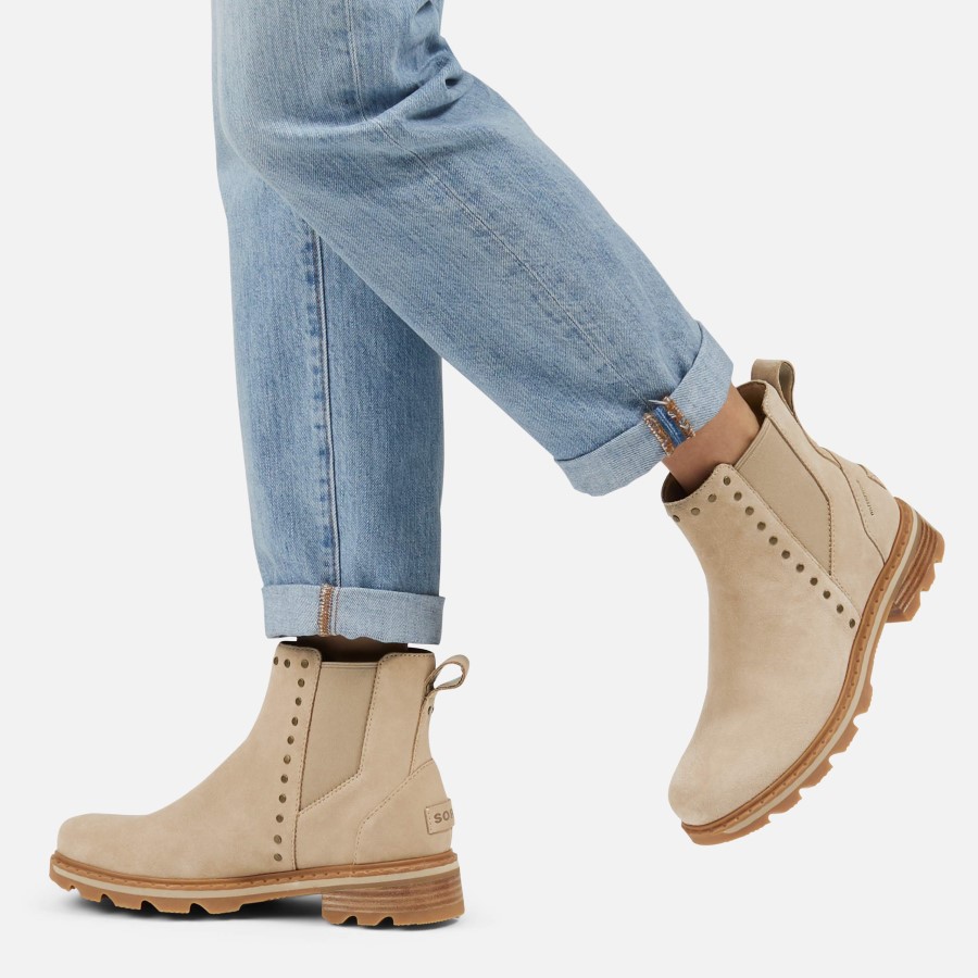 Women's 1915351 Sneaker Sandy Tan Sorel Australia