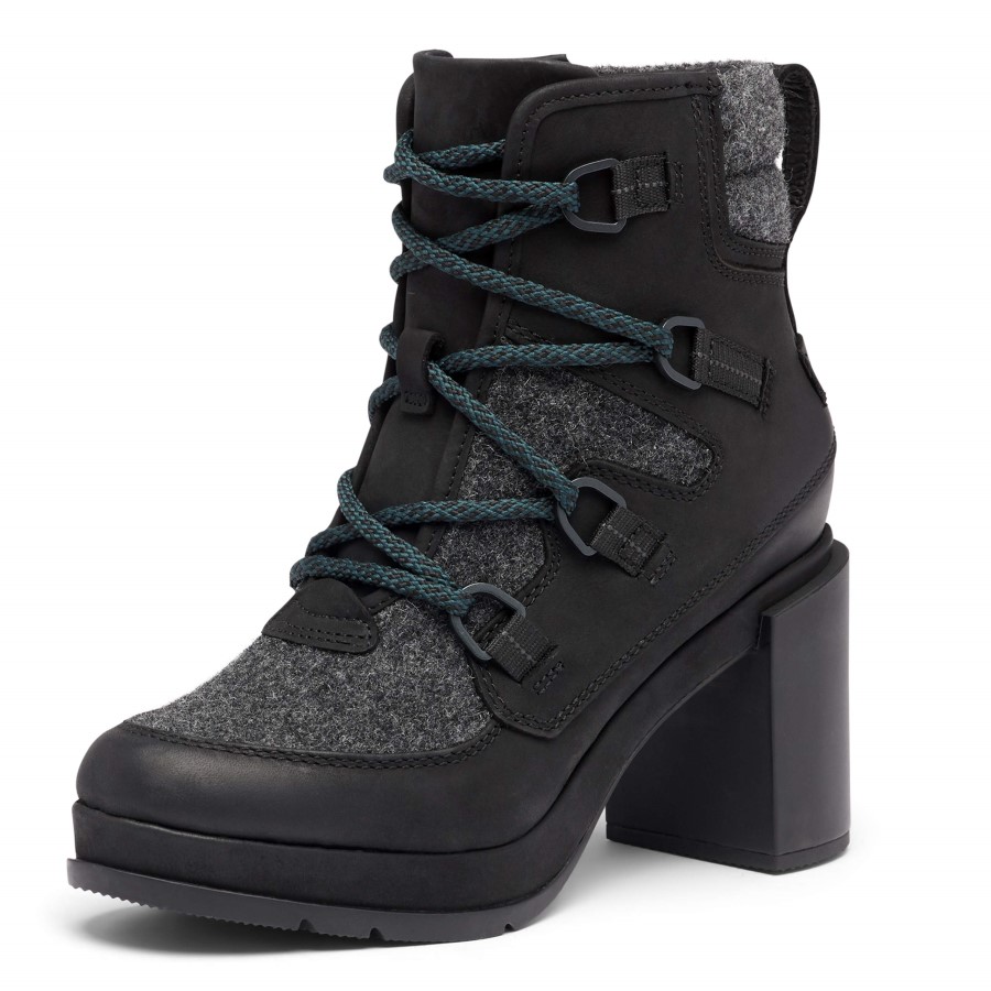 Women's Blake Lace Booties Black 1 Sorel Australia