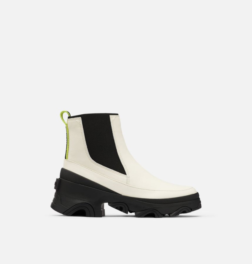 Women's Brex Boot Chelsea Chalk-Black Sorel Australia