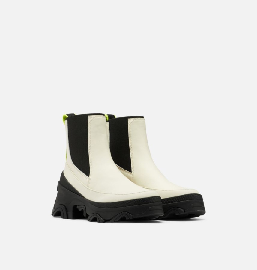 Women's Brex Boot Chelsea Chalk-Black Sorel Australia