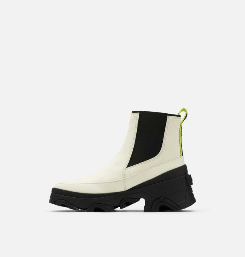 Women's Brex Boot Chelsea Chalk-Black Sorel Australia
