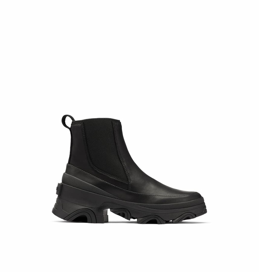 Women's Brex Chelsea Boot Black Sorel Australia