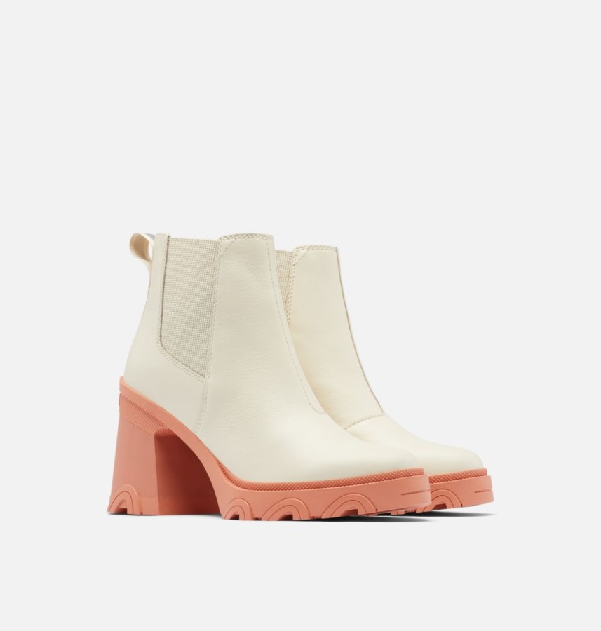 Women's Brex Heel Chelsea Bootie Natural-Paradox Pink Sorel Australia