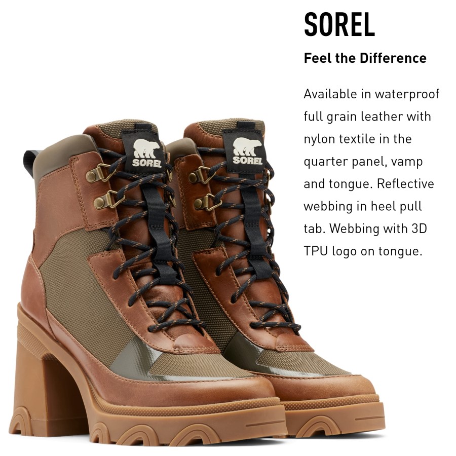 Women's Brex Heel Lace Boot Sorel Australia