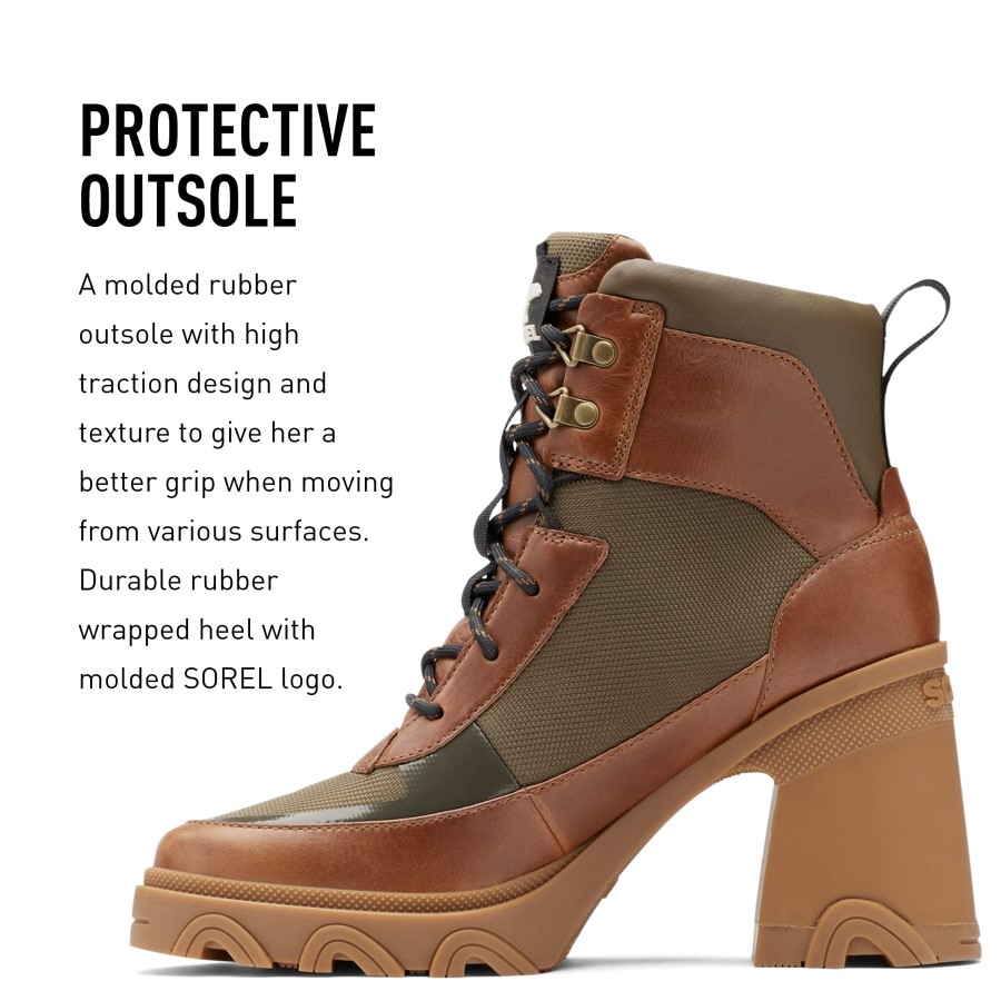 Women's Brex Heel Lace Boot Sorel Australia
