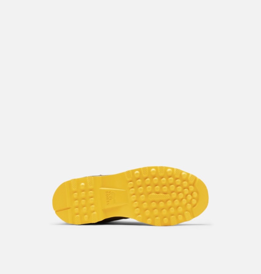 Women's Caribou Otm Bootie Alpine Tundra-Cyber Yellow Sorel Australia