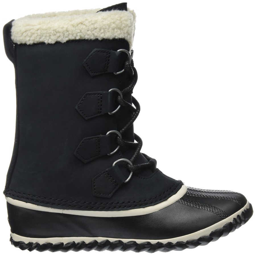 Women's Caribou Slim Snow Boots Sorel Australia Black