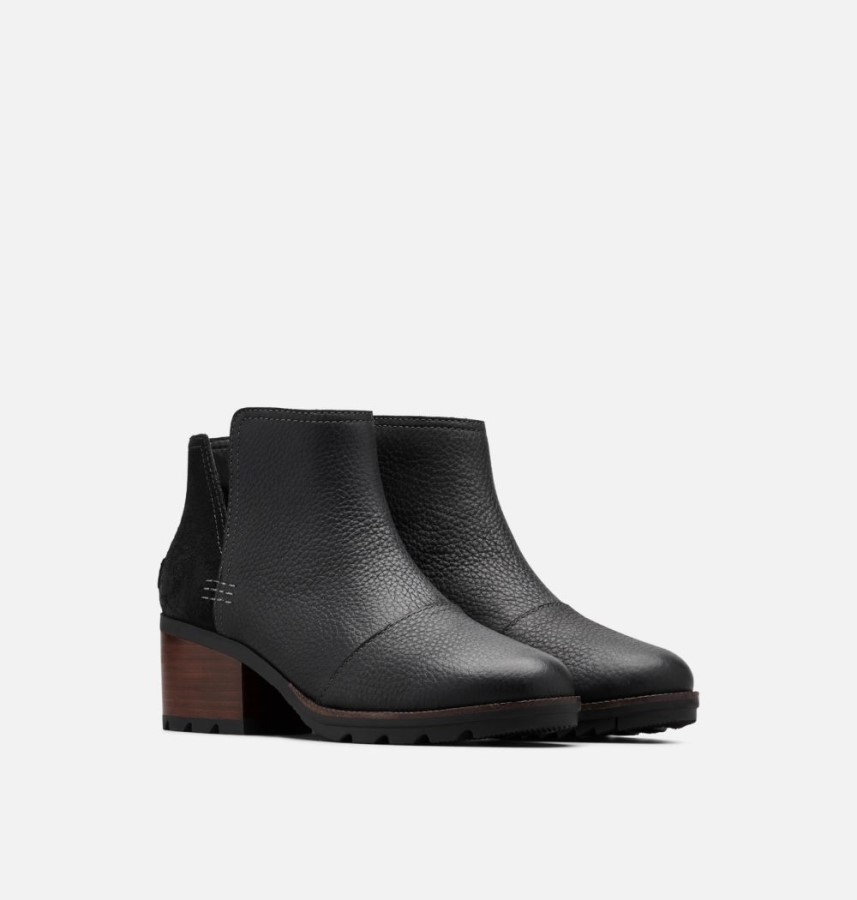Women's Cate Cut-Out Bootie Black Sorel Australia