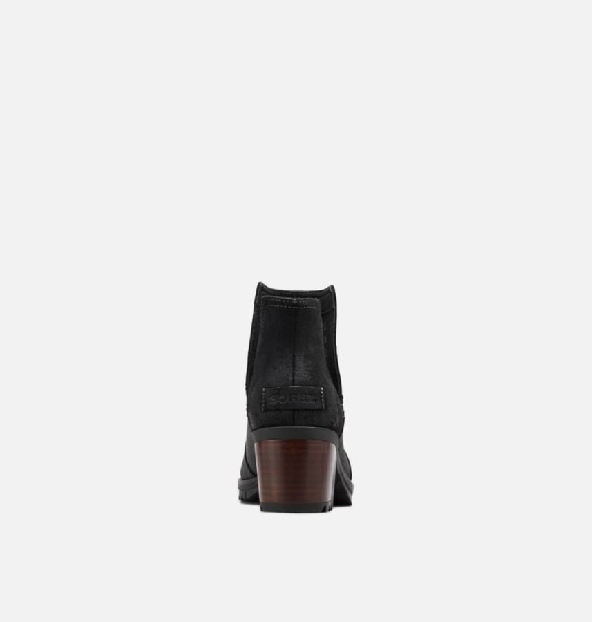 Women's Cate Cut-Out Bootie Black Sorel Australia