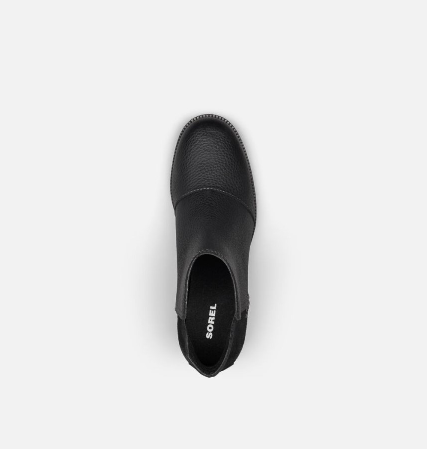 Women's Cate Cut-Out Bootie Black Sorel Australia