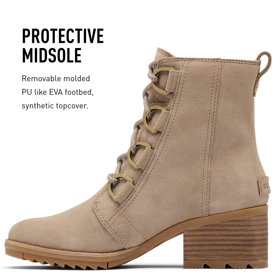 Women's Cate Lace Bootie Quarry-Grill Sorel Australia
