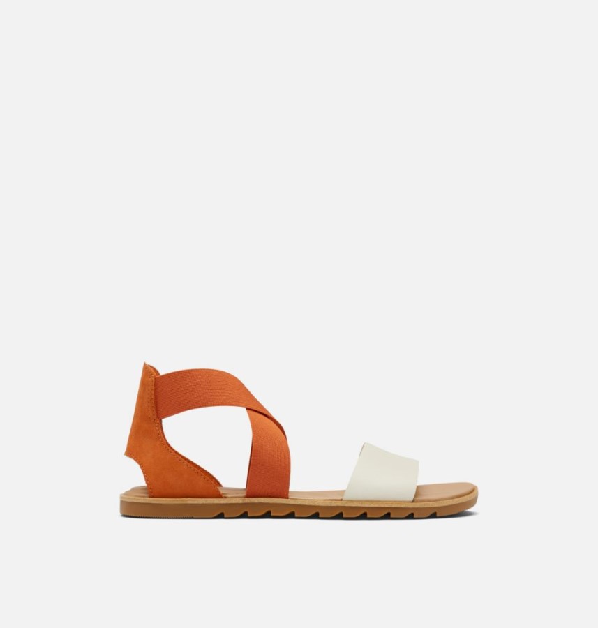 Women's Ella Ii Sandal Desert Sun-Chalk Sorel Australia