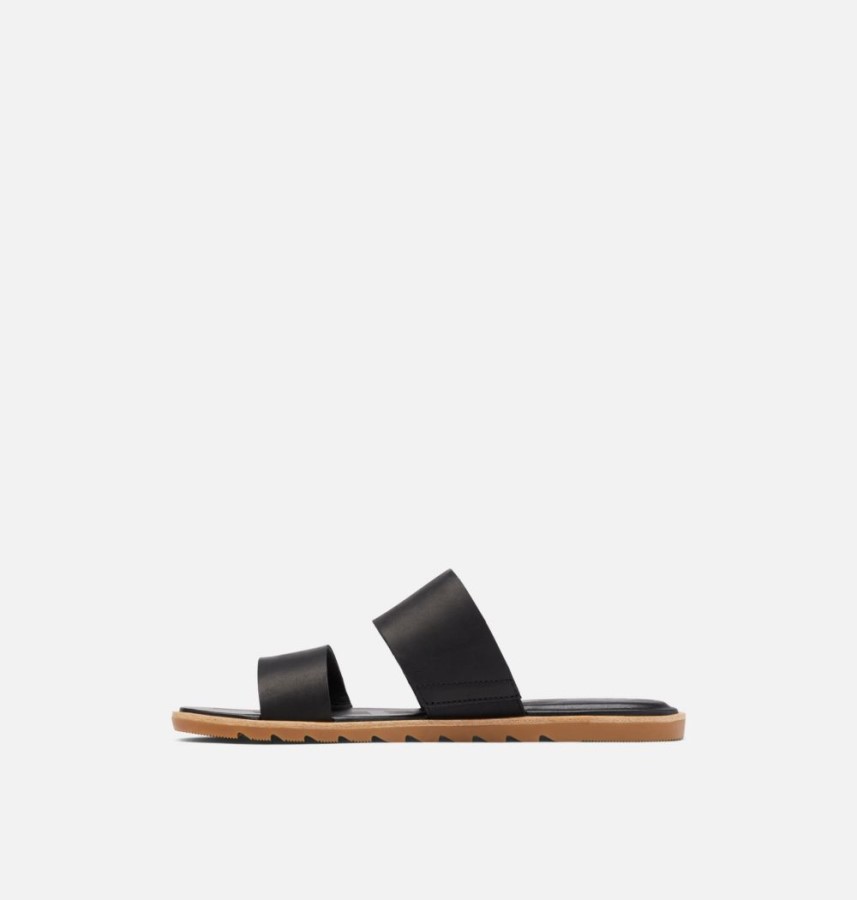 Women's Ella Ii Slide Sandal Black Sorel Australia