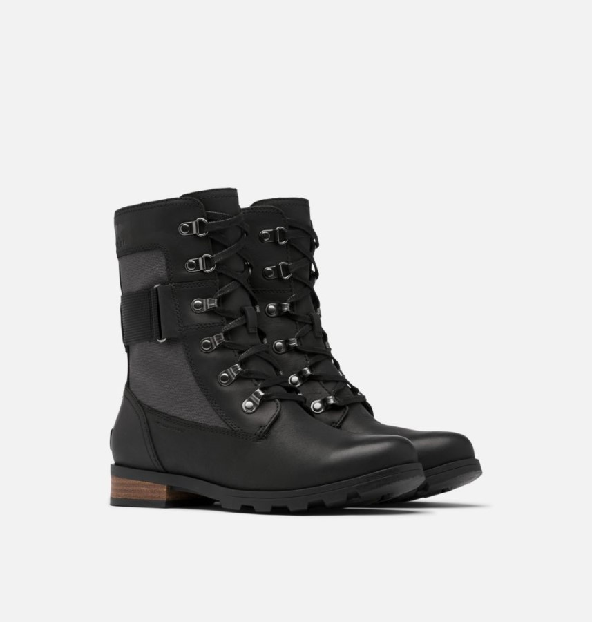 Women's Emelie Conquest Bootie Sorel Australia Black