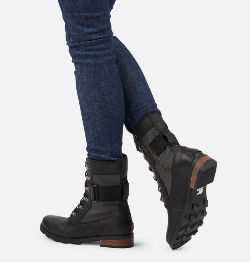 Women's Emelie Conquest Bootie Sorel Australia Black