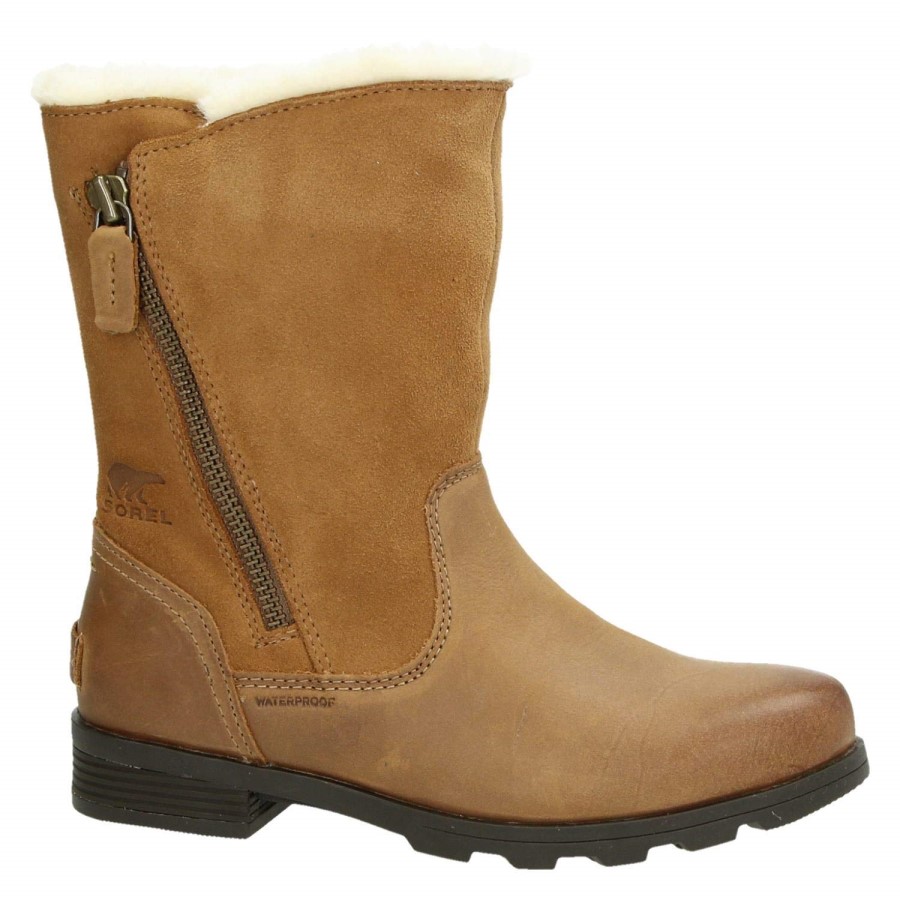 Women's Emelie Foldover' Boots Sorel Australia Camel Brown