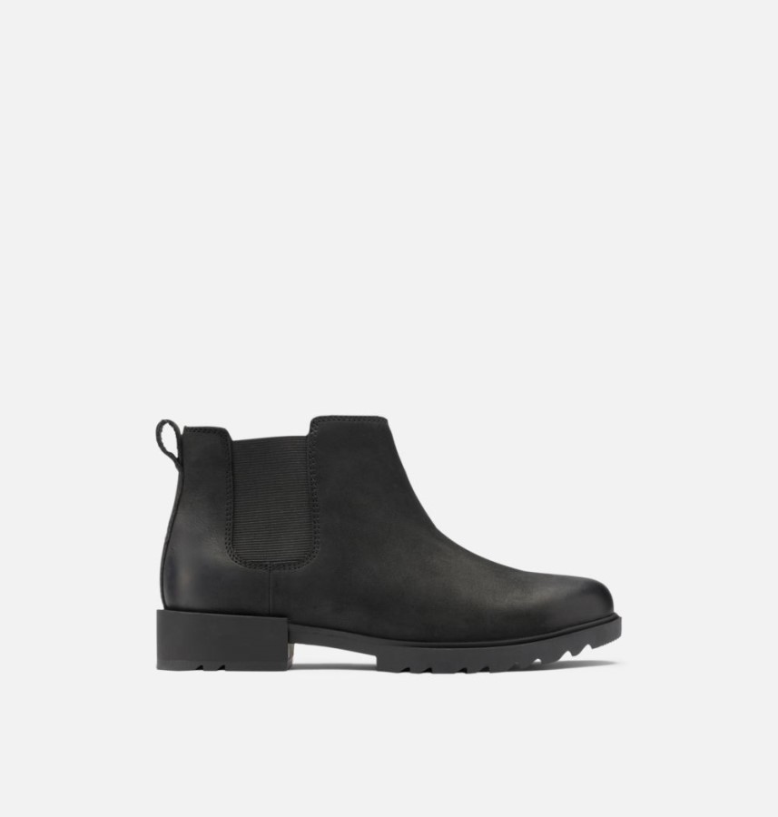 Women's Emelie Ii Chelsea Bootie Black-Sea Salt Sorel Australia