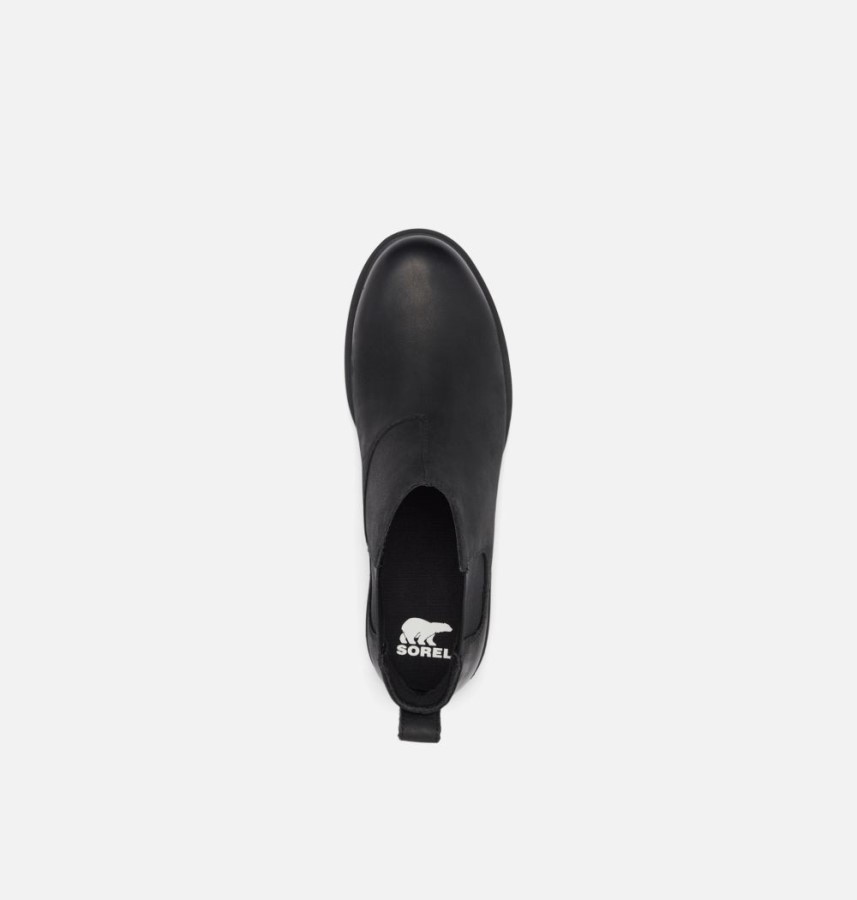 Women's Emelie Ii Chelsea Bootie Black-Sea Salt Sorel Australia