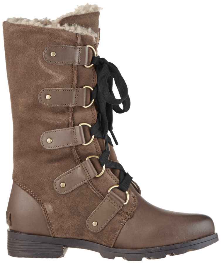 Women's Emelie Lace Boots Brown Major Sorel Australia