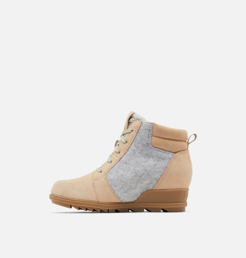 Women's Evie Ankle Lace Bootie Ceramic-Natural Sorel Australia