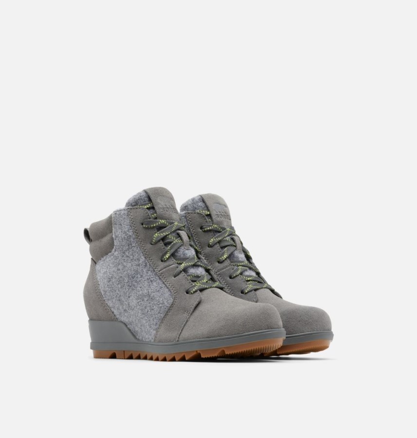 Women's Evie Ankle Lace Bootie Sorel Australia Quarry-Grill