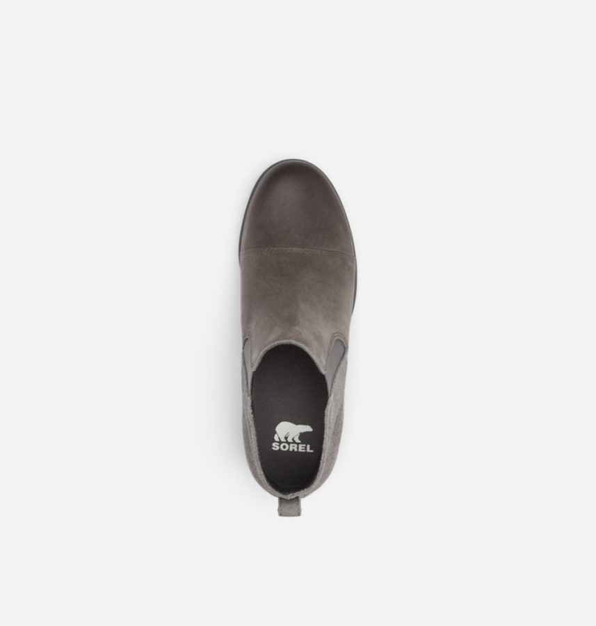 Women's Evie Pull-On Bootie Quarry-Gum 2 Sorel Australia
