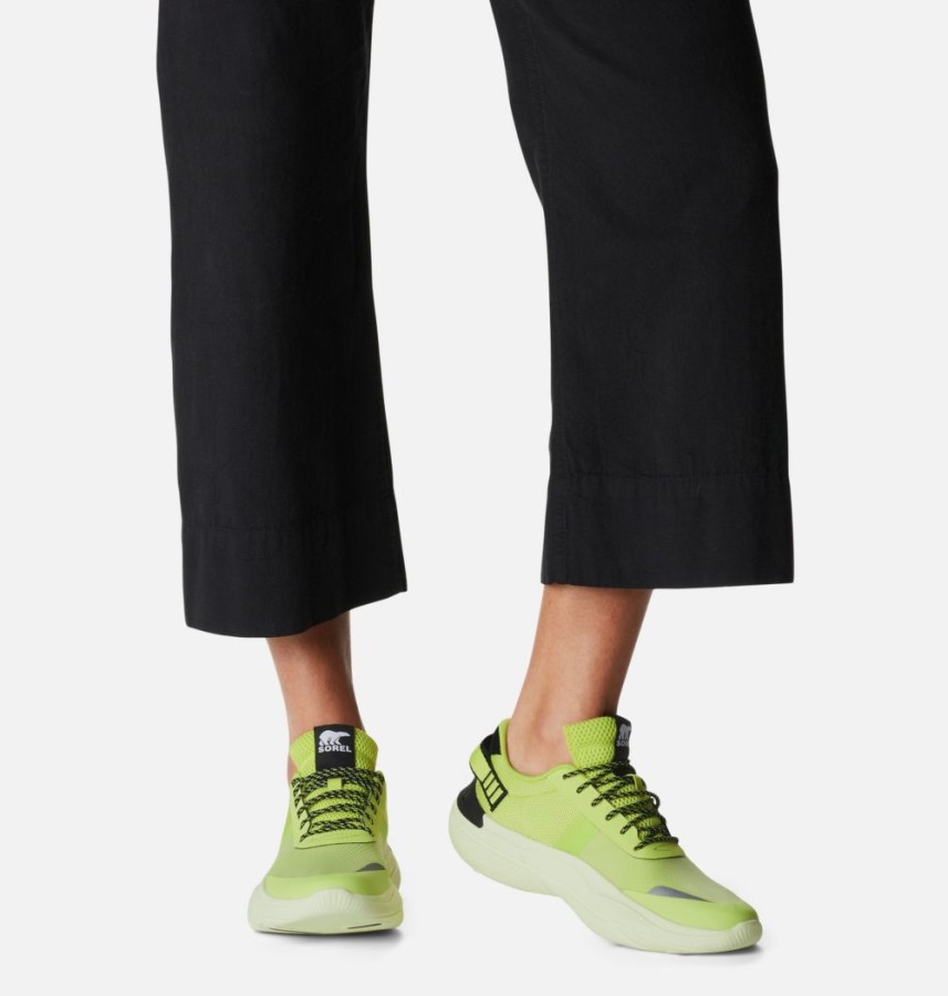 Women's Explorer Blitz Leisure Lace Sneaker Bolt-Black Sorel Australia