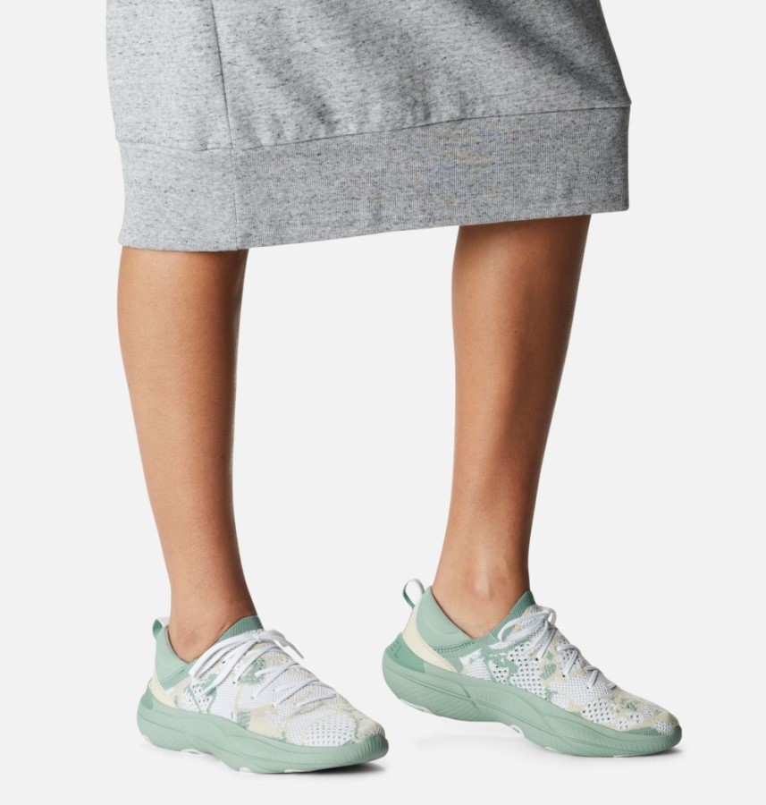 Women's Explorer Blitz Stride Lace Sneaker Crushed Blue-White Sorel Australia
