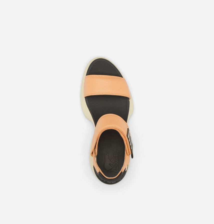 Women's Explorer Blitz Stride Sandal Faded Spark-Glove Yellow Sorel Australia
