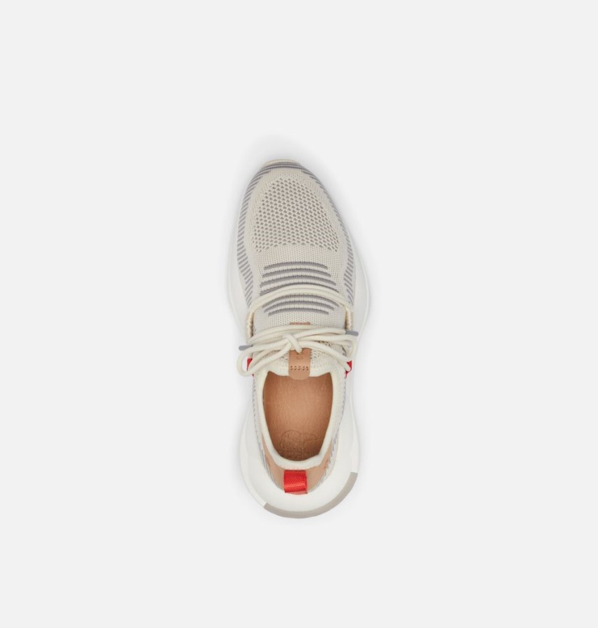 Women's Explorer Defy Low Sneaker Chalk-Sea Salt Sorel Australia