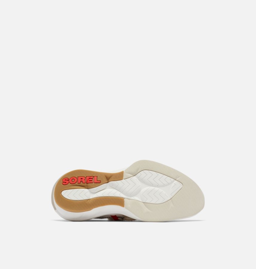 Women's Explorer Defy Low Sneaker Chalk-Sea Salt Sorel Australia