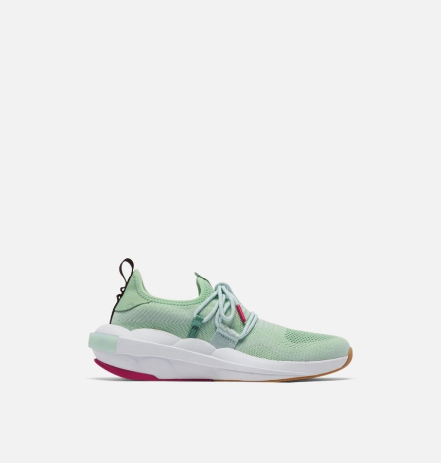 Women's Explorer Defy Low Trainer Sorel Australia Sea Sprite-White