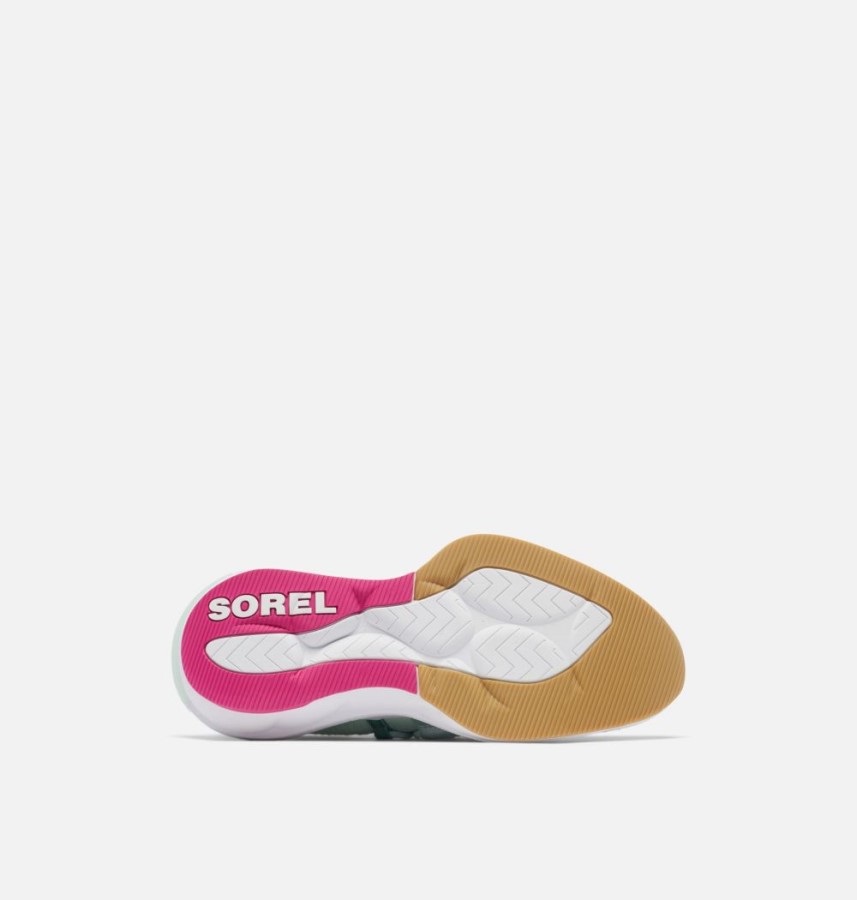 Women's Explorer Defy Low Trainer Sorel Australia Sea Sprite-White