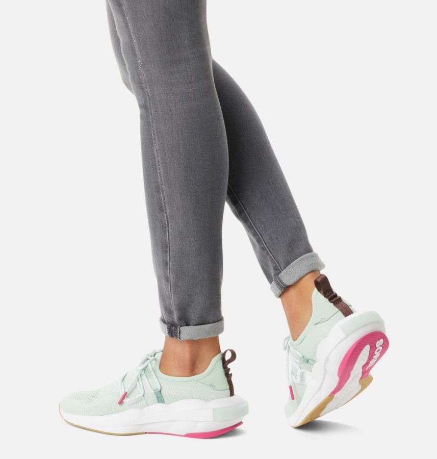 Women's Explorer Defy Low Trainer Sorel Australia Sea Sprite-White