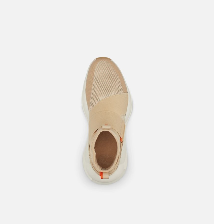 Women's Explorer Defy Mid Sneaker Sorel Australia Ceramic-Chalk