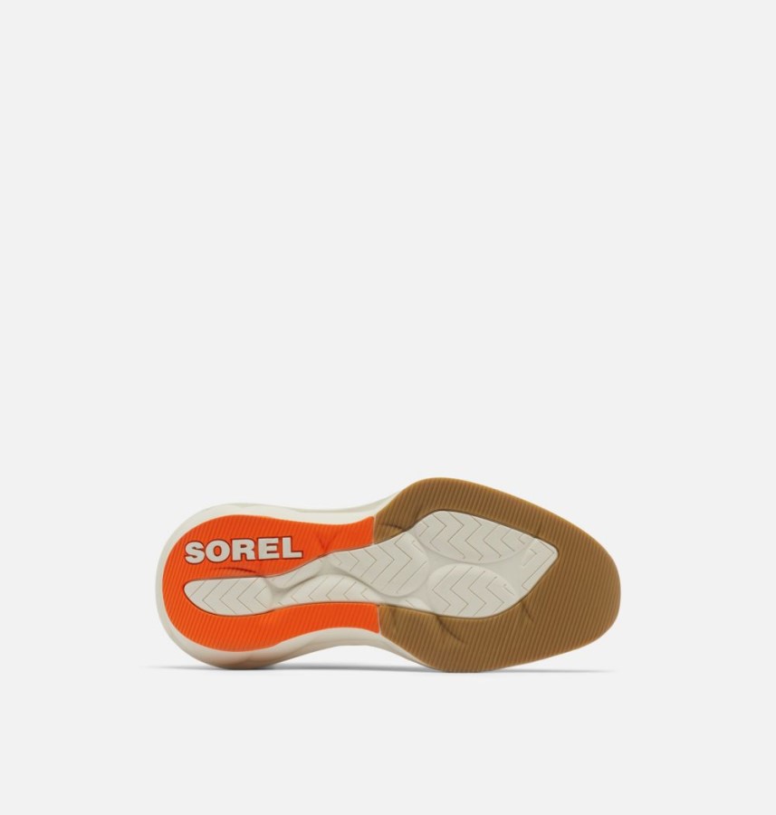 Women's Explorer Defy Mid Sneaker Sorel Australia Ceramic-Chalk