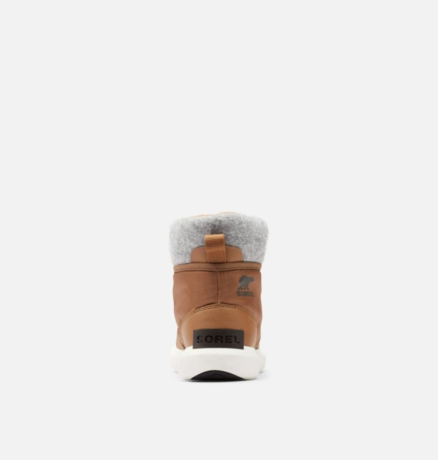 Women's Explorer Ii Carniival Felt Boot Velvet Tan-Blackened Brown Sorel Australia