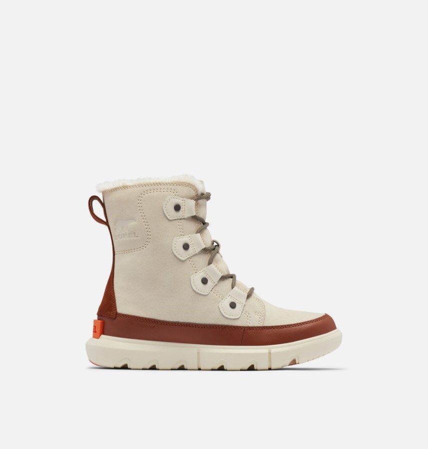 Women's Explorer Ii Joan Boot Chalk-Wood Sorel Australia