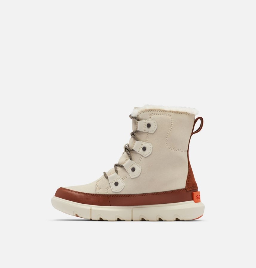 Women's Explorer Ii Joan Boot Chalk-Wood Sorel Australia