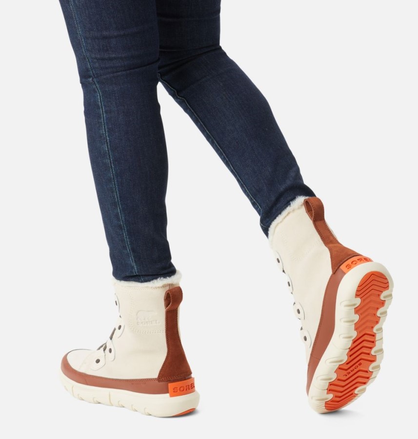 Women's Explorer Ii Joan Boot Chalk-Wood Sorel Australia