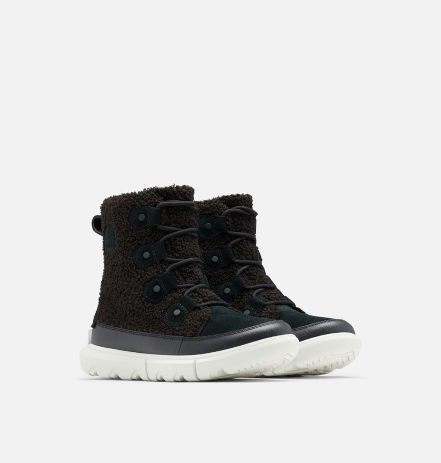 Women's Explorer Ii Joan Cozy Boot Sorel Australia Black-Tea Light