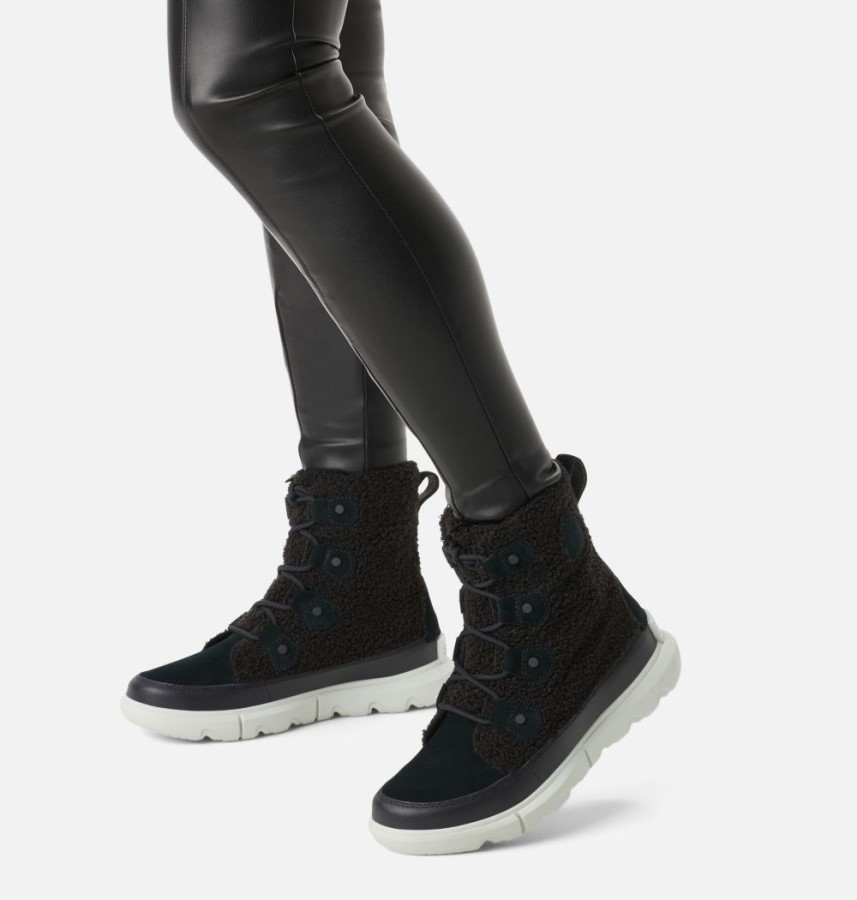 Women's Explorer Ii Joan Cozy Boot Sorel Australia Black-Tea Light