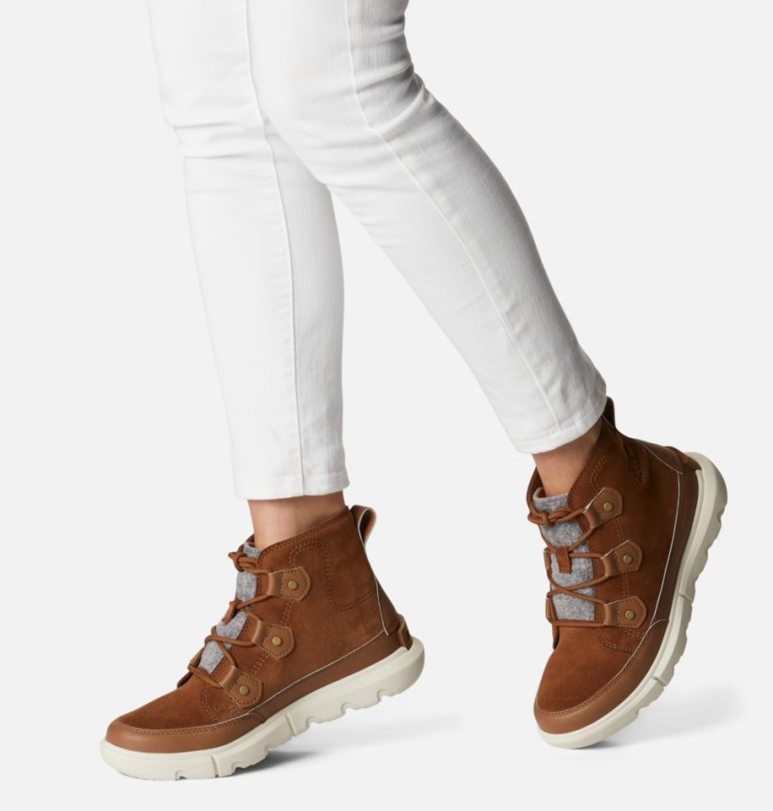 Women's Explorer Ii Joan Short Sorel Australia Velvet Tan-Fawn