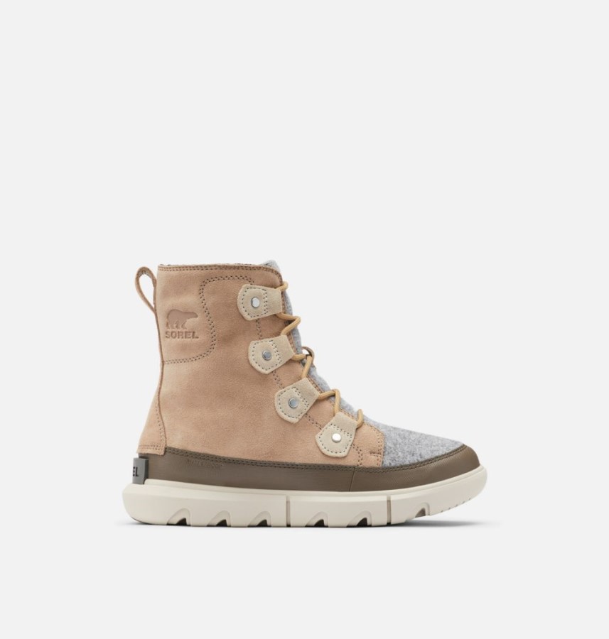 Women's Explorer Ii Joan Winter Boot Omega Taupe-Major Sorel Australia