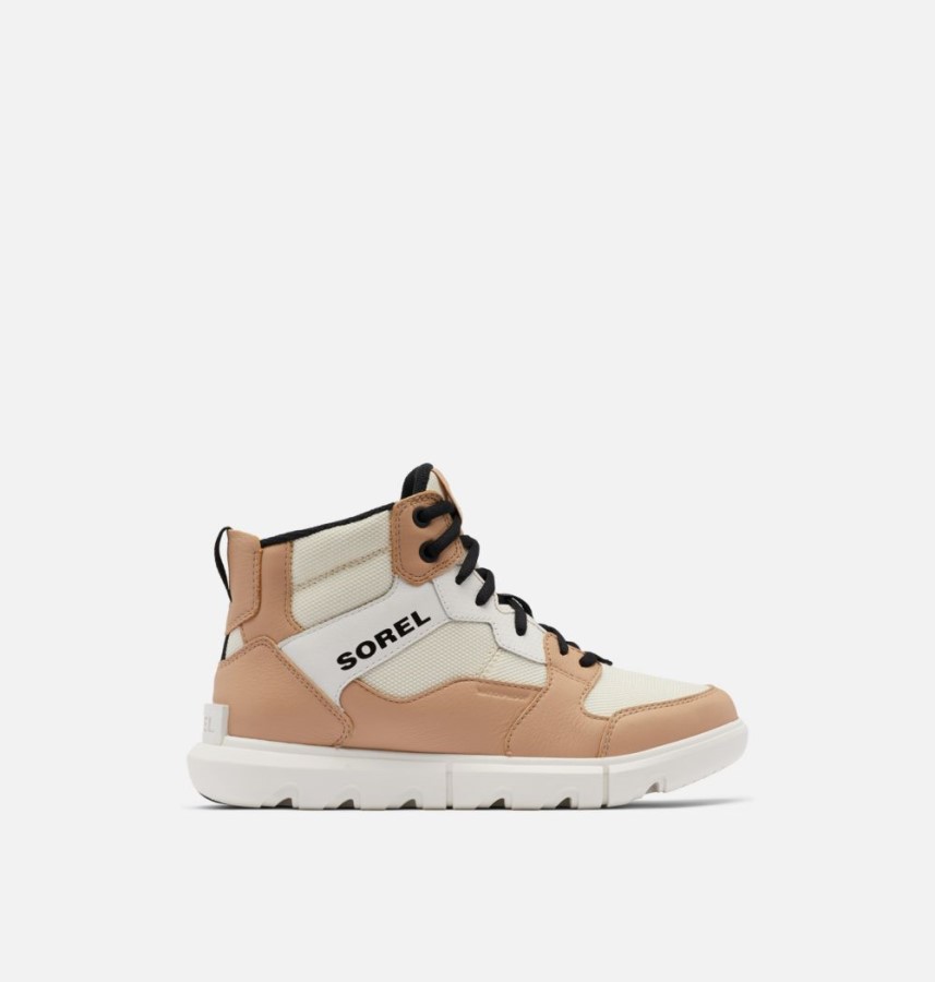 Women's Explorer Ii Mid Trainer Sorel Australia Chalk-Black