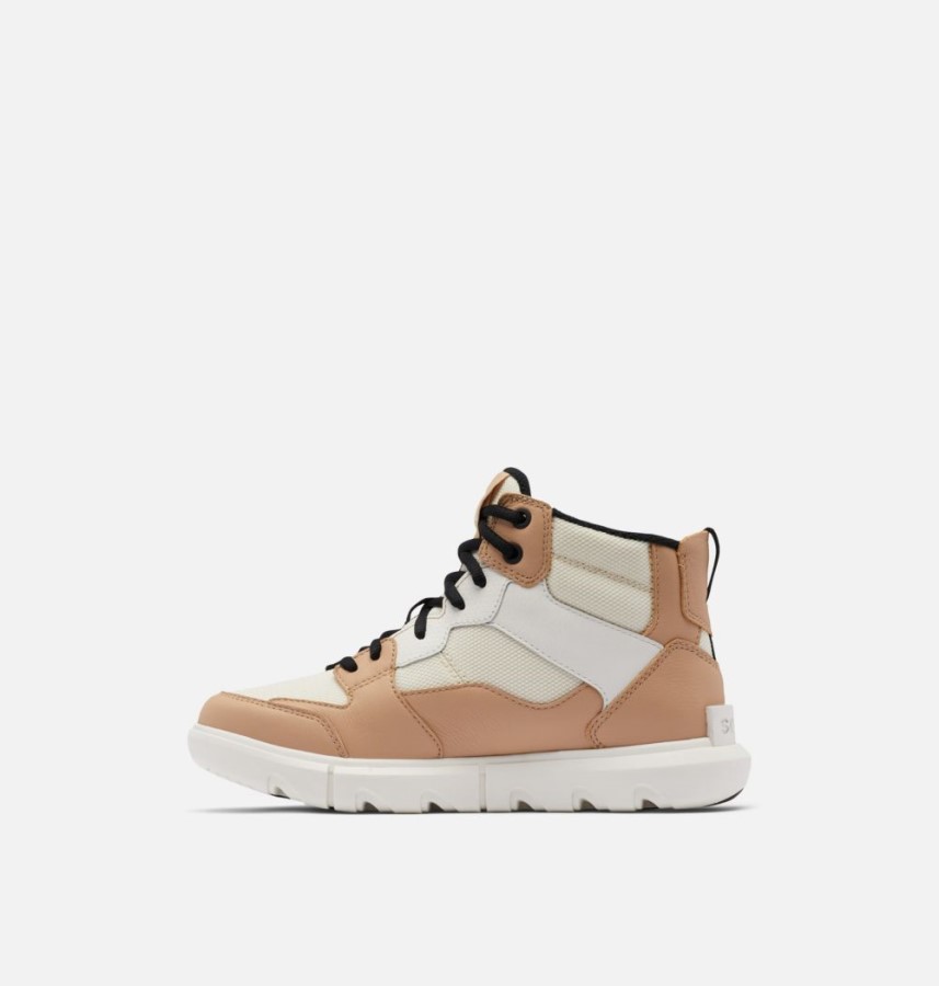 Women's Explorer Ii Mid Trainer Sorel Australia Chalk-Black