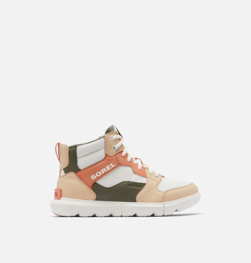 Women's Explorer Ii Sneaker Mid Sorel Australia Sea Salt-Nova Sand