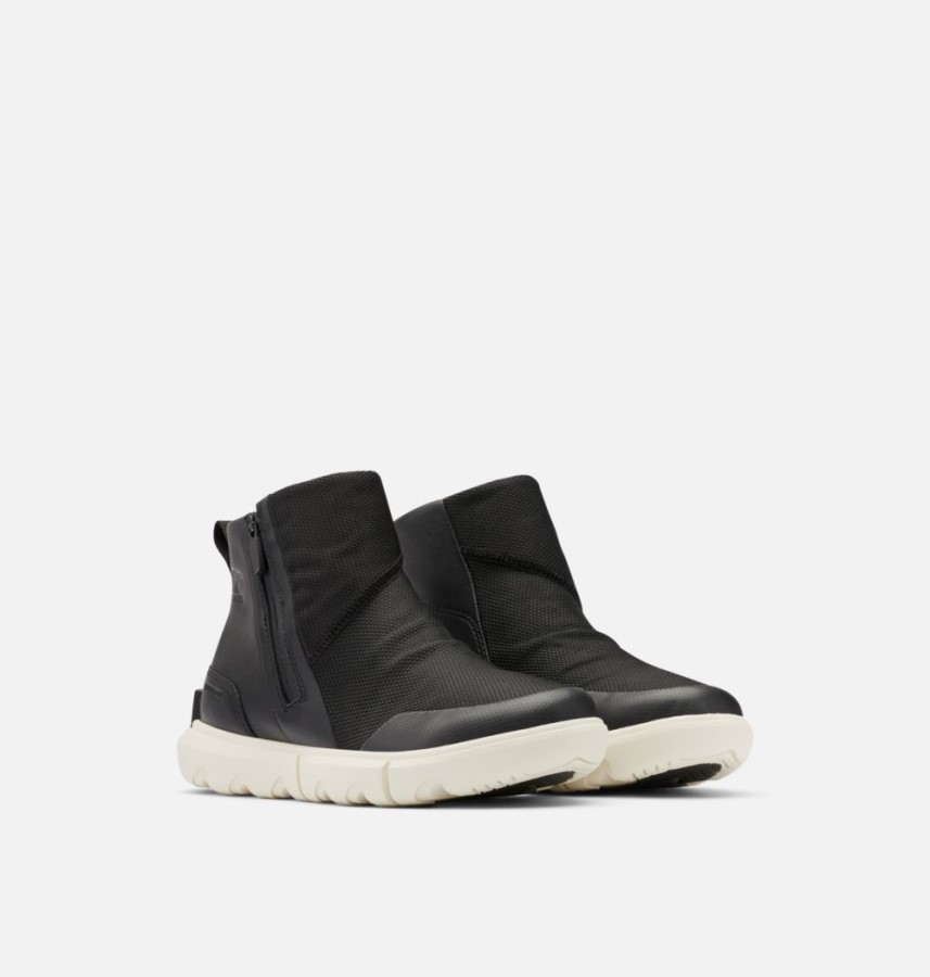 Women's Explorer Ii Waterproof Ankle Boot Black-Grill Sorel Australia